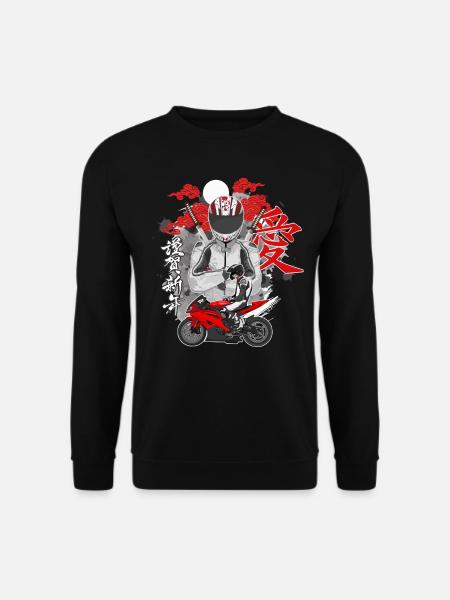 Motorcycle Lifestyle / Motorcycle / Motorcycle biker - Unisex Sweatshirt - black