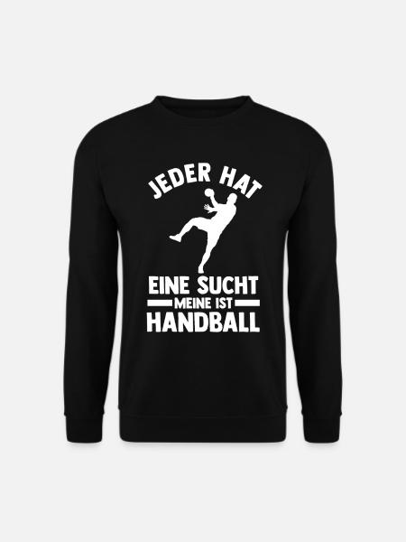 Handballspieler Handballer Handballverein Handball - Unisex Pullover - Schwarz