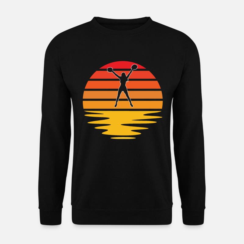 Cheerleading Retro - Unisex Pullover - Schwarz