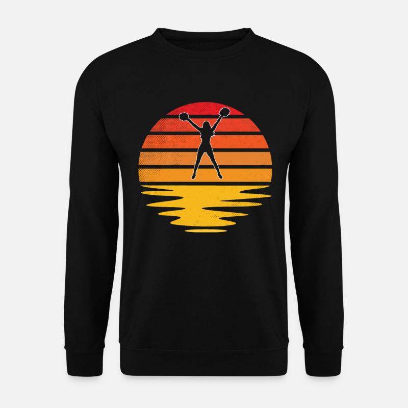 Cheerleading Retro - Unisex Sweatshirt - black