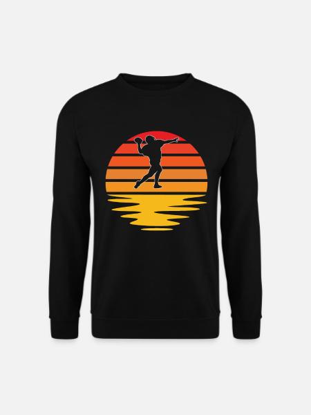 Football Rétro - Sweat-shirt Unisexe - noir