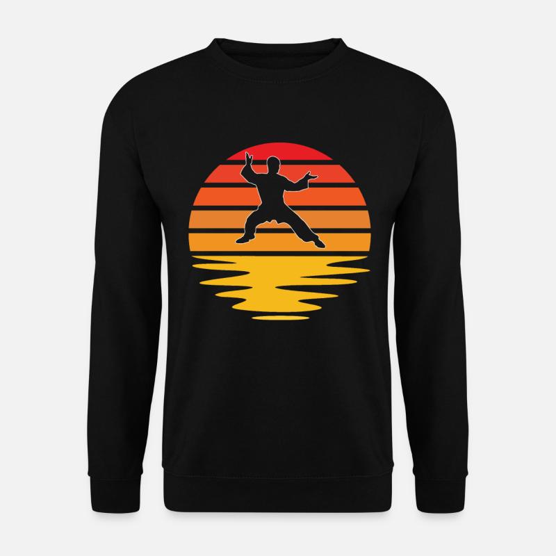 Martial Arts Retro - Unisex Sweatshirt - black