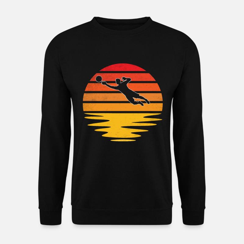 Torwart Retro - Unisex Pullover - Schwarz