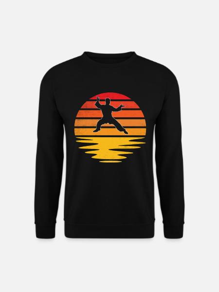 Martial Arts Retro - Unisex Sweatshirt - black