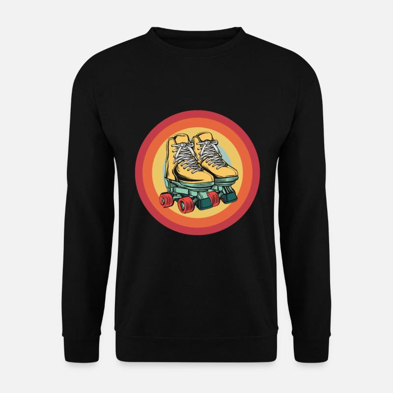 Rollerskates Inline-Skater Inline Rollschuhlaufen - Unisex Pullover - Schwarz