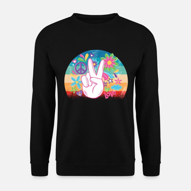 Hippy - Unisex Sweatshirt - black