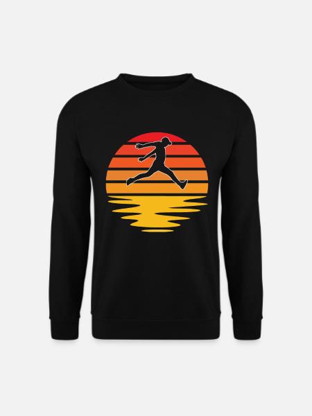 Parkour Retro - Unisex Sweatshirt - black
