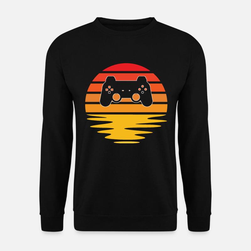 Gaming Retro - Unisex Sweatshirt - black