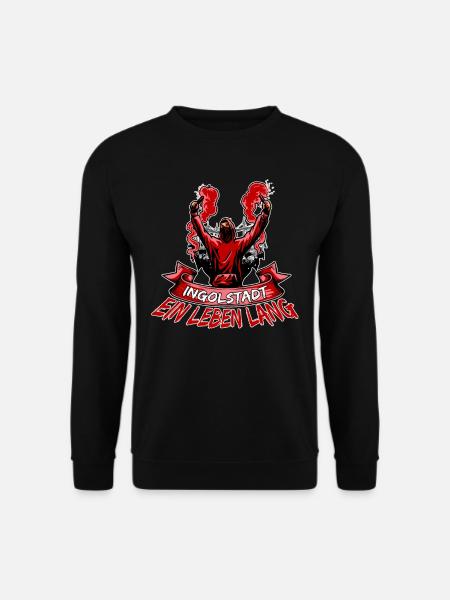 Ingolstadt ein Leben lang - Unisex Pullover - Schwarz