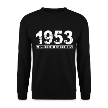 Édition limitée 1953 - Sweat-shirt Unisexe - noir - Devant - Alina (178cm) & Michal (187cm)