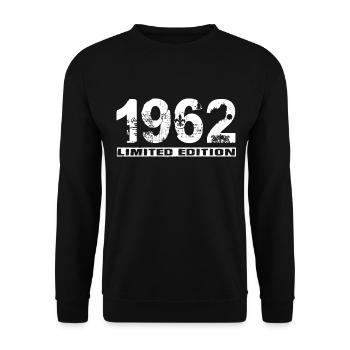 Édition limitée 1962 - Sweat-shirt Unisexe - noir - Devant - Alina (178cm) & Michal (187cm)