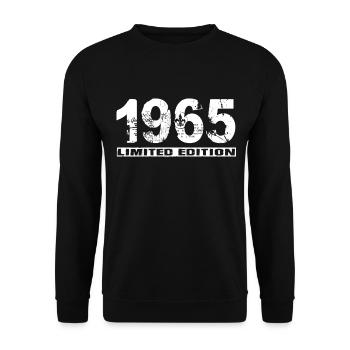 Édition limitée 1965 - Sweat-shirt Unisexe - noir - Devant - Alina (178cm) & Michal (187cm)