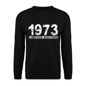 Édition limitée 1973 - Sweat-shirt Unisexe - noir - Devant - Alina (178cm) & Michal (187cm)