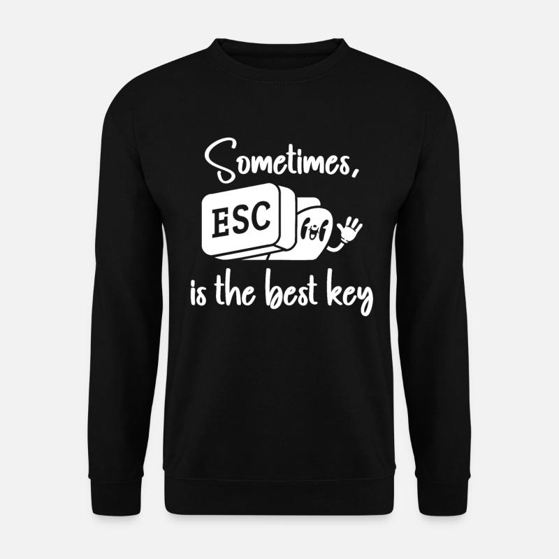 Software-Ingenieur Computer Schlüssel - Unisex Pullover - Schwarz