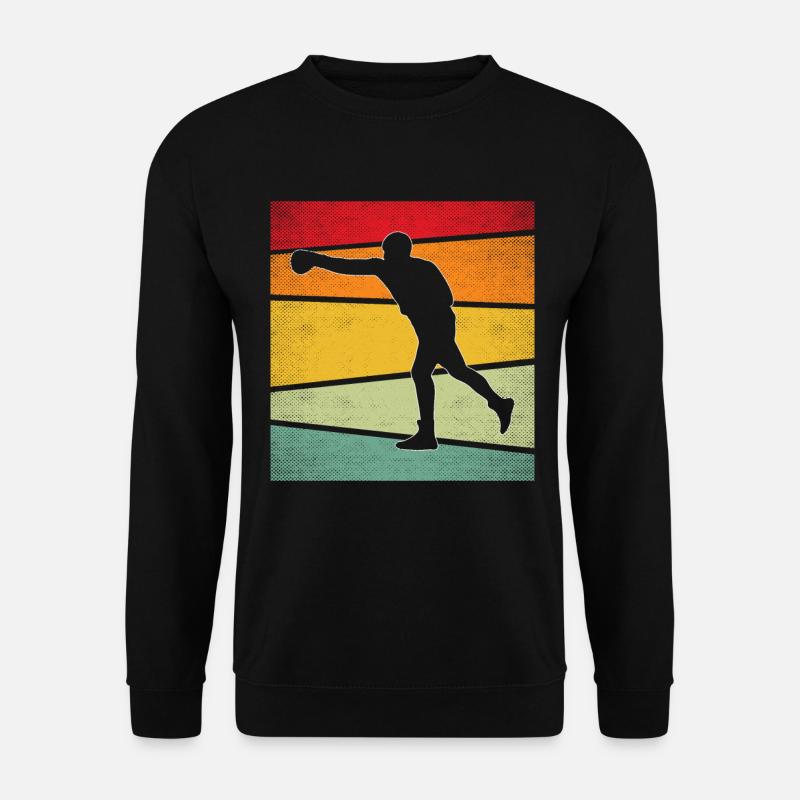 Boxen Retro - Unisex Pullover - Schwarz