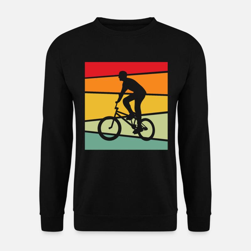 BMX Retro - Unisex Pullover - Schwarz