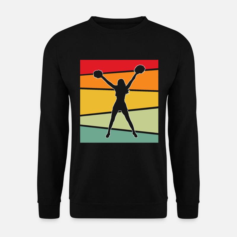 Cheerleading Retro - Unisex Sweatshirt - black