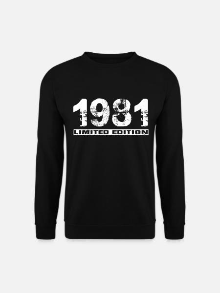 Édition limitée 1981 - Sweat-shirt Unisexe - noir
