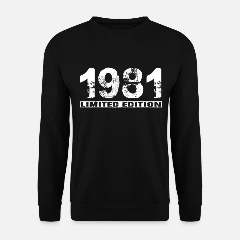 Limited Edition 1981 - Unisex Sweatshirt - black