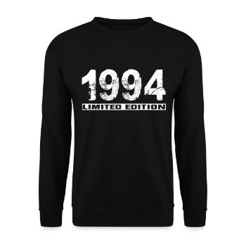 Édition limitée 1994 - Sweat-shirt Unisexe - noir - Devant - Alina (178cm) & Michal (187cm)