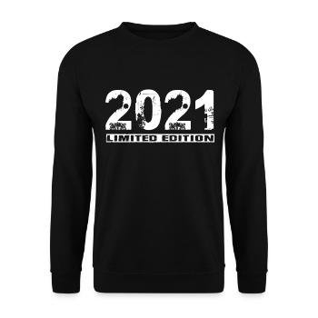 Limited Edition 2021 - Unisex Sweatshirt - black - Front - Alina (178cm) & Michal (187cm)
