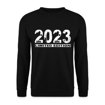 Limited Edition 2023 - Unisex Pullover - Schwarz - Vorne - Alina (178cm) & Michal (187cm)