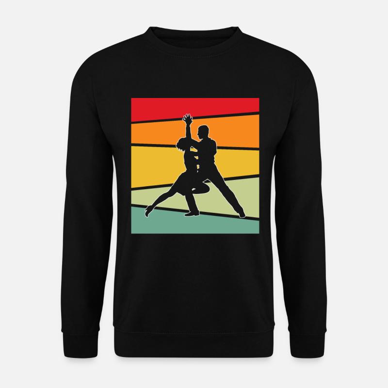 Dancing Retro - Unisex Sweatshirt - black