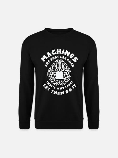 Machine Learning Artificial Intelligence AI - Unisex Sweatshirt - black