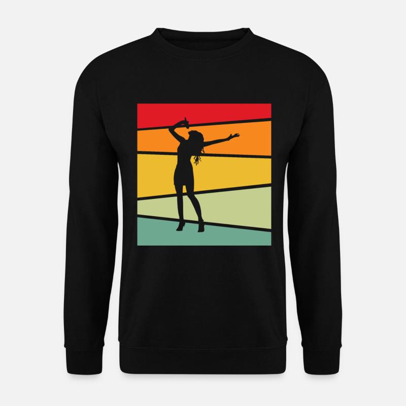 Singen Retro - Unisex Pullover - Schwarz