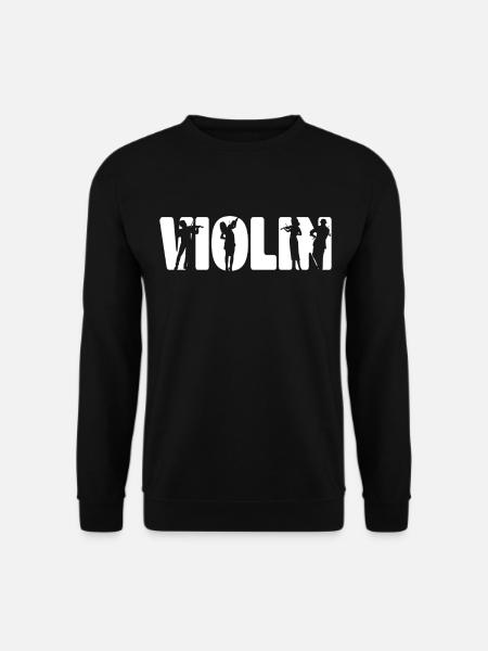 Violon Violoniste Violon - Sweat-shirt Unisexe - noir