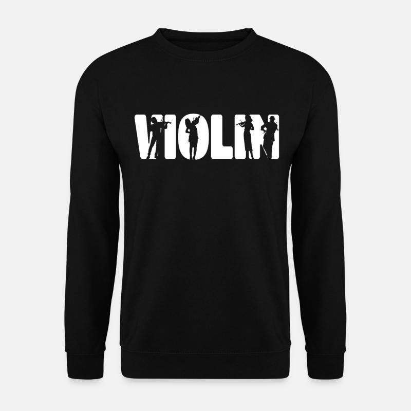 Violon Violoniste Violon - Sweat-shirt Unisexe - noir