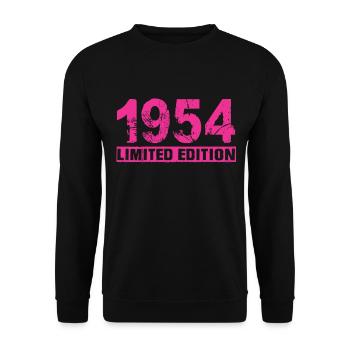 Édition limitée 1954 - Sweat-shirt Unisexe - noir - Devant - Alina (178cm) & Michal (187cm)