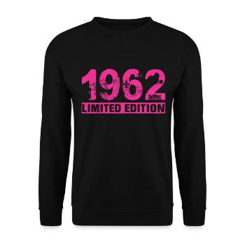 Édition limitée 1962 - Sweat-shirt Unisexe - noir - Devant - Alina (178cm) & Michal (187cm)