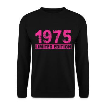 Édition limitée 1975 - Sweat-shirt Unisexe - noir - Devant - Alina (178cm) & Michal (187cm)
