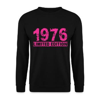 Édition limitée 1976 - Sweat-shirt Unisexe - noir - Devant - Alina (178cm) & Michal (187cm)