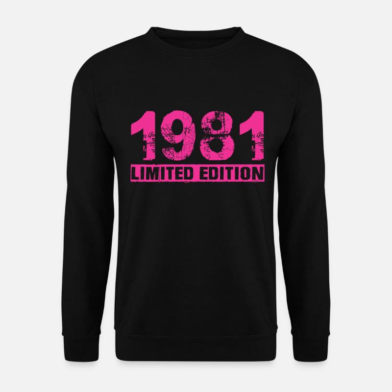 Édition limitée 1981 - Sweat-shirt Unisexe - noir