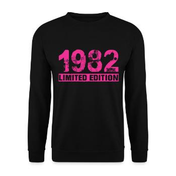 Édition limitée 1982 - Sweat-shirt Unisexe - noir - Devant - Alina (178cm) & Michal (187cm)