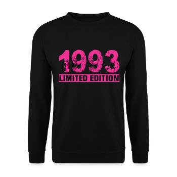 Limited Edition 1993 - Unisex Sweatshirt - black - Front - Alina (178cm) & Michal (187cm)