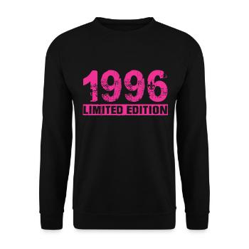 Édition limitée 1996 - Sweat-shirt Unisexe - noir - Devant - Alina (178cm) & Michal (187cm)