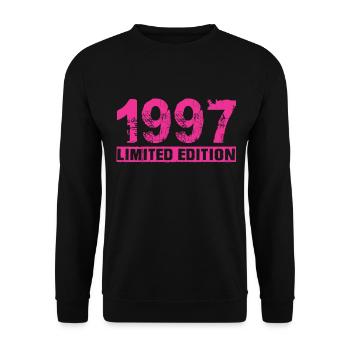 Limited Edition 1997 - Unisex Pullover - Schwarz - Vorne - Alina (178cm) & Michal (187cm)