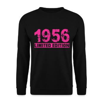 Édition limitée 1956 - Sweat-shirt Unisexe - noir - Devant - Alina (178cm) & Michal (187cm)