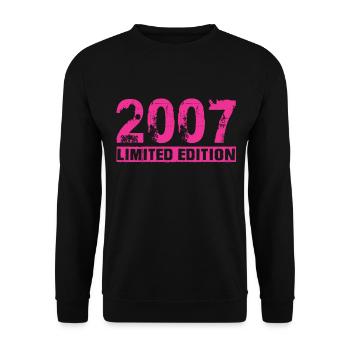 Limited Edition 2007 - Unisex Pullover - Schwarz - Vorne - Alina (178cm) & Michal (187cm)