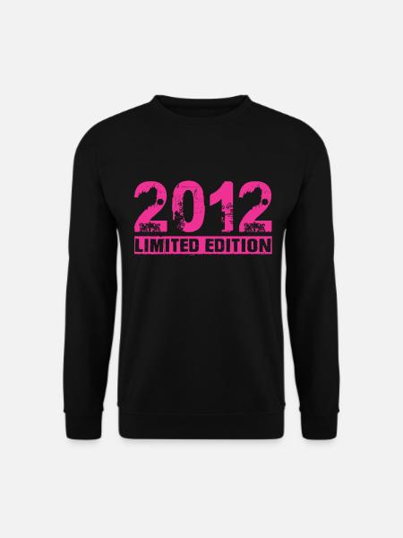 Limited Edition 2012 - Unisex Pullover - Schwarz
