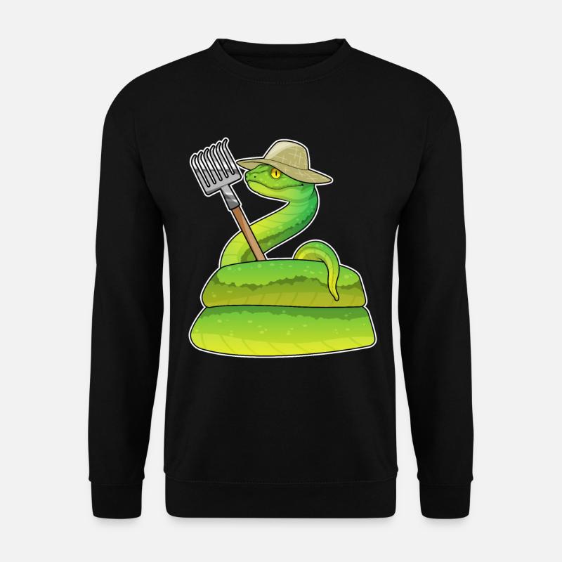 Snake farmer Harke - Unisex Sweatshirt - black