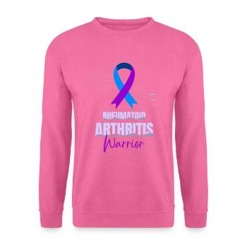 Rheumatoide Arthritis Warrior Autoimmunkrankheit - Unisex Pullover - Pink - Vorne