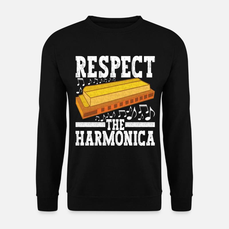 Harmonica Harmonica - Unisex Sweatshirt - black