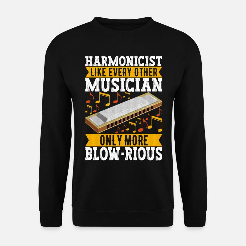 Harmonica Harmonica - Unisex Sweatshirt - black