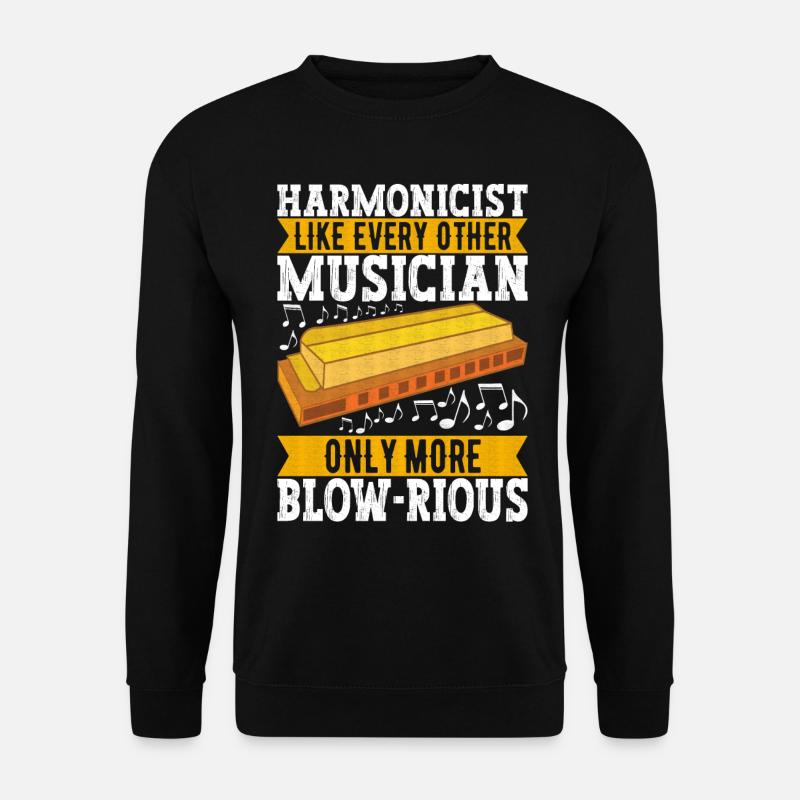 Harmonica Harmonica - Unisex Sweatshirt - black