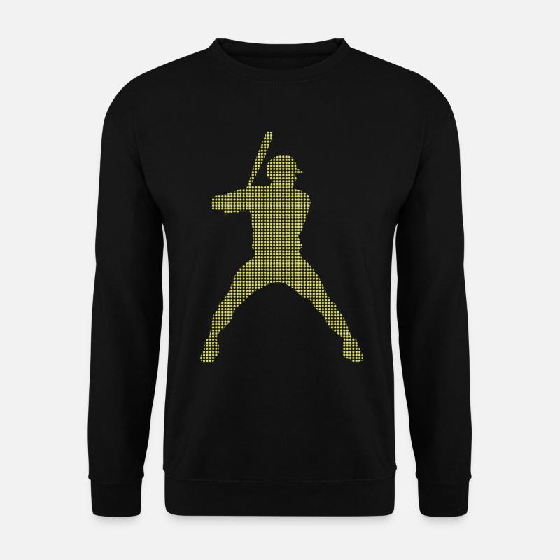 Baseball - Unisex Pullover - Schwarz