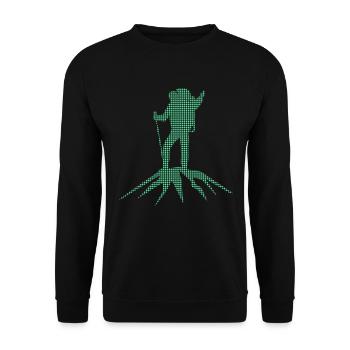 Alpinisme - Sweat-shirt Unisexe - noir - Devant - Alina (178cm) & Michal (187cm)